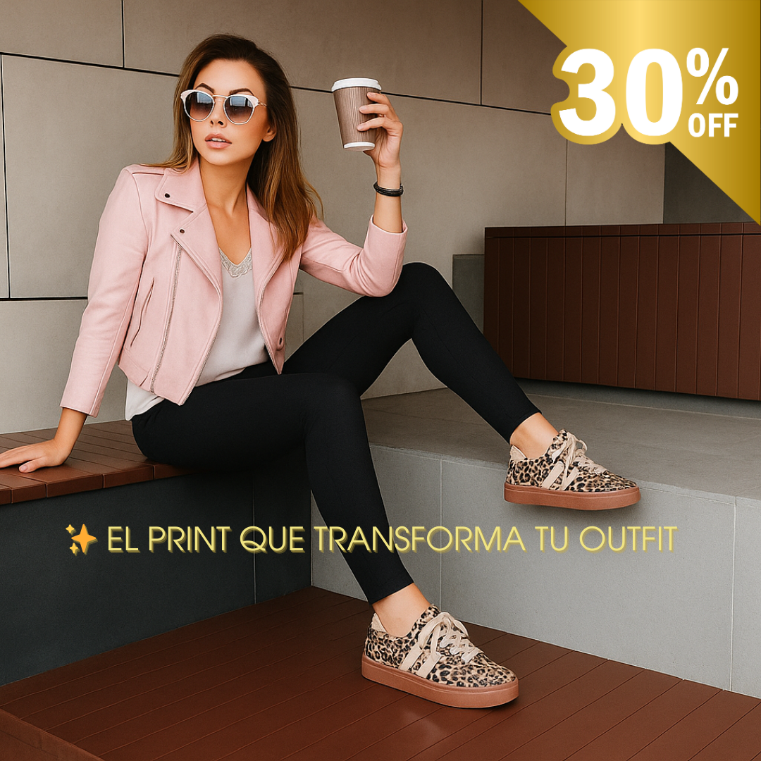 ¡ULTIMAS UNIDADES! Tenis Animal Print